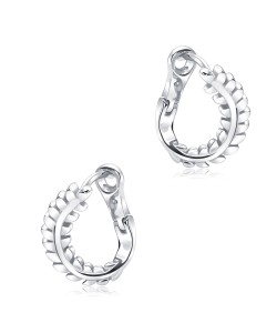 Silver Hoop Earring HO-2610